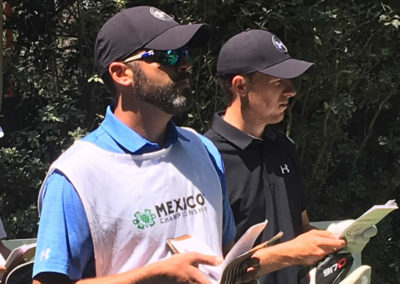 Jordan Spieth & Caddie