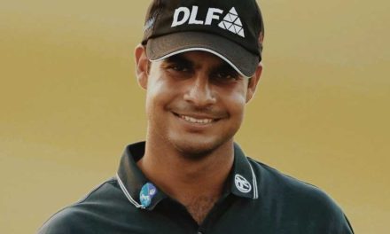 Karma de Sharma lo ubica líder de los 36 hoyos del WGC-México