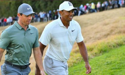 Televidentes encendidos con Tiger y Rory en juego