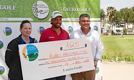 Álvaro Arizabaleta se proclama ganador de la tercera prueba del Circuito de Profesionales de Lauro Golf