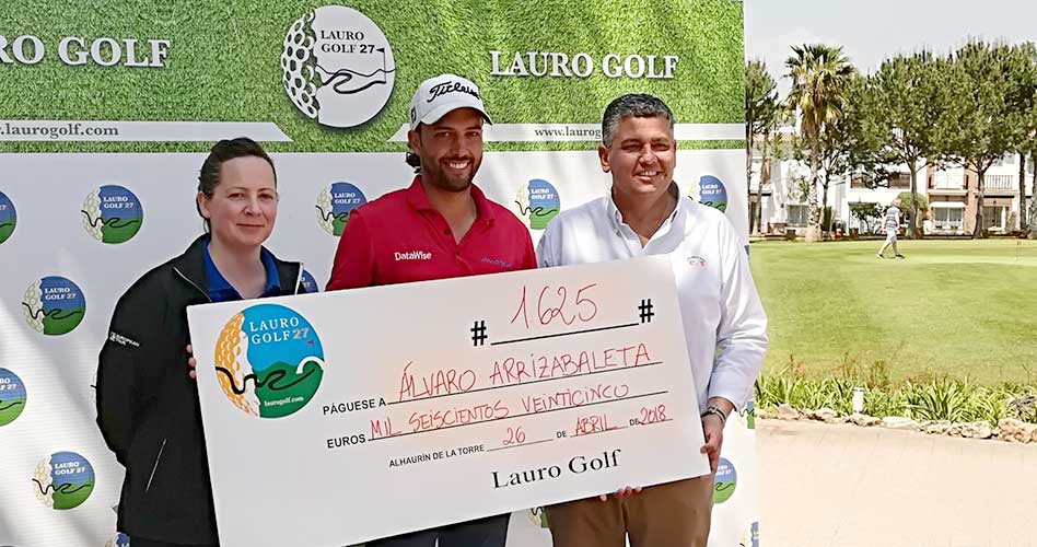 Álvaro Arizabaleta se proclama ganador de la tercera prueba del Circuito de Profesionales de Lauro Golf