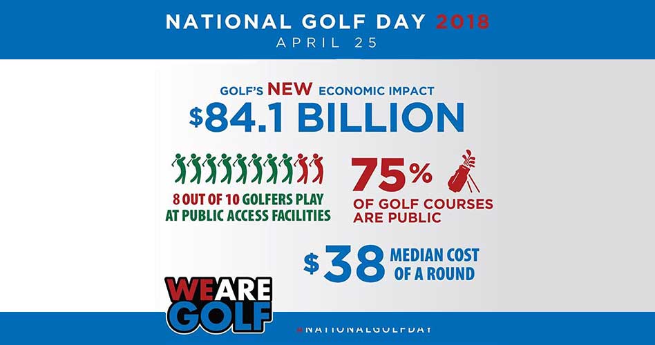 En el golf se impacta la bola y la economía