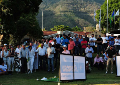 Trujillo comanda las acciones al llegar a los 54 hoyos en el 34º Abierto de Venezuela