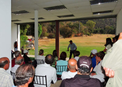 Galería, clínica de golf con el profesor Mariano Bartolomé