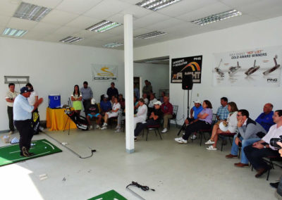 Galería, clínica de golf con el profesor Mariano Bartolomé