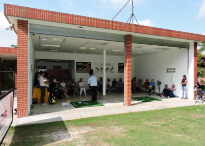 Galería, clínica de golf con el profesor Mariano Bartolomé