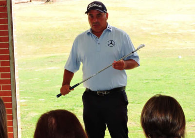 Galería, clínica de golf con el profesor Mariano Bartolomé