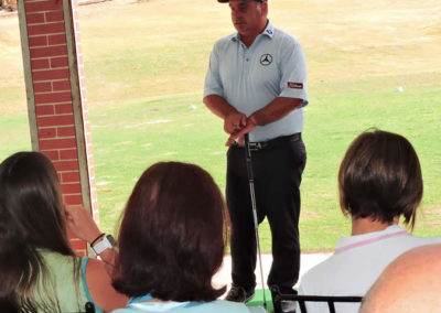 Galería, clínica de golf con el profesor Mariano Bartolomé