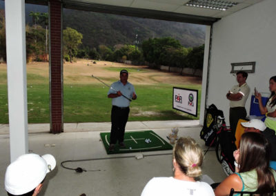 Galería, clínica de golf con el profesor Mariano Bartolomé