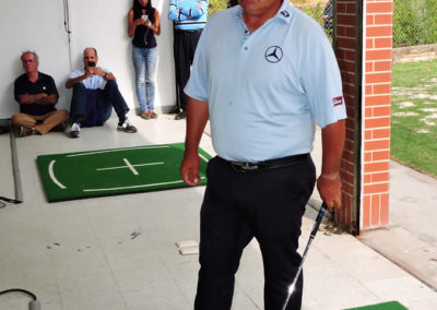 Galería, clínica de golf con el profesor Mariano Bartolomé