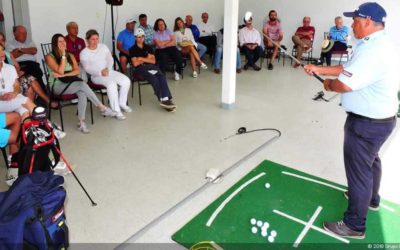 Galería, clínica de golf con el profesor Mariano Bartolomé