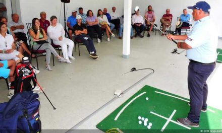 Galería, clínica de golf con el profesor Mariano Bartolomé