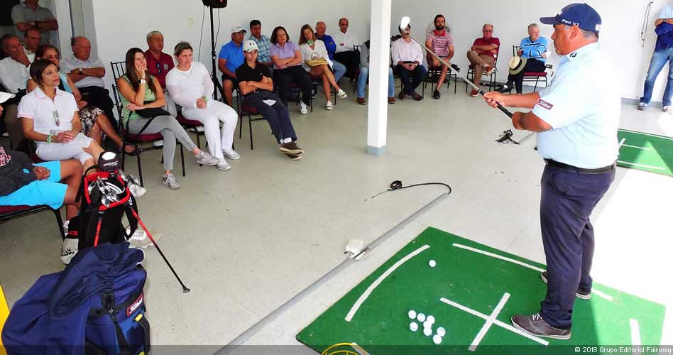 Galería, clínica de golf con el profesor Mariano Bartolomé