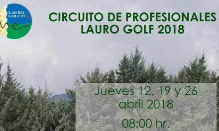 Lauro Golf prepara la primera edición de su propio circuito de profesionales