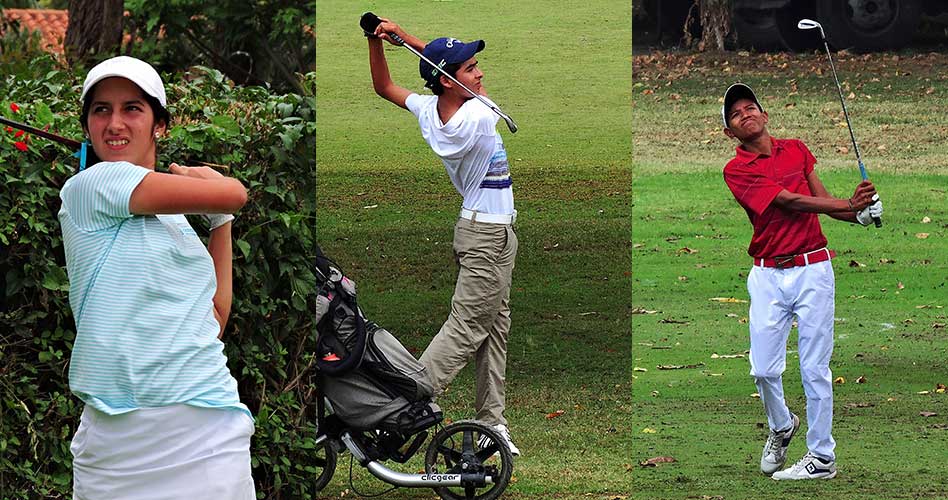 Tres campeones nacionales jugarán en el 1er Abierto Sambil Juvenil de Golf