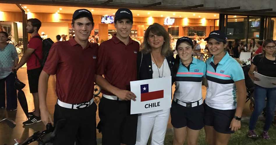 Chile termina en el 2° puesto del Dobles Mixto en Paraguay