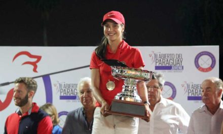 Giovanna Fernández es doble campeona del II Abierto del Paraguay de golf