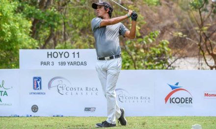 Godoy abre con récord de campo y es líder del Costa Rica Classic