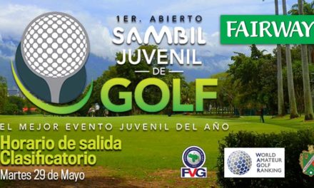 Horario de salida clasificatorio Abierto Sambil Juvenil