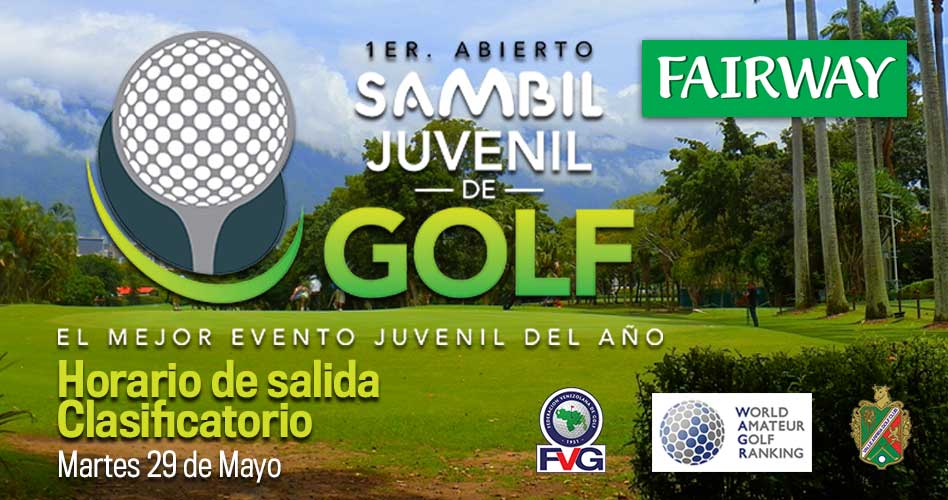 Horario de salida clasificatorio Abierto Sambil Juvenil