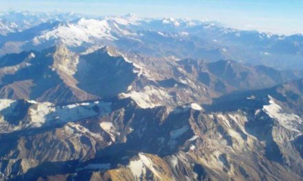 La nieve de la Cordillera de Los Andes, tan limpia como la del Ártico canadiense