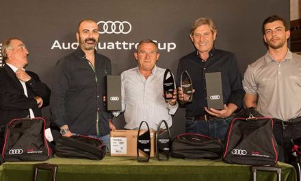 Más de 200 golfistas desafían la Audi quattro Cup 2018 en Ulzama y El Prat