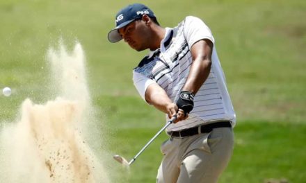 Muñoz alcanza el liderato en el Nashville Golf Open y sigue en racha: “Mi confianza crece semana a semana”