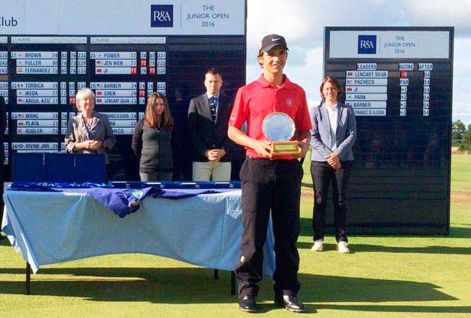 Nueve países sudamericanos, representados en el The Junior Open 2018