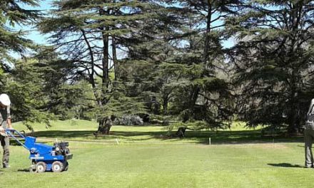 Renovando la cancha de golf