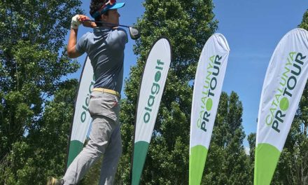 Víctor Bertrán, ganador de la primera prueba del Catalunya Pro Tour 2018 celebrada en Golf La Roca