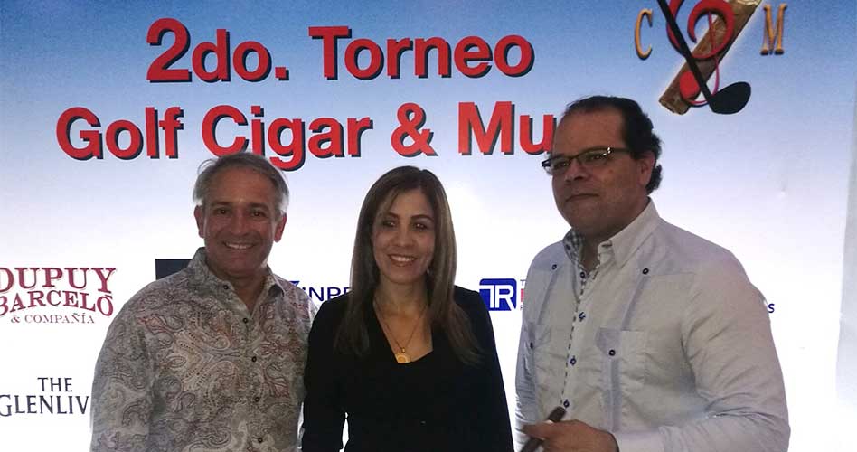 Anuncian segunda edición torneo Golf, Cigar & Music 2018