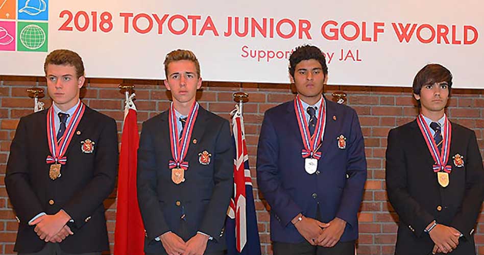 Argentina, sexto al final en la Toyota Junior World Golf Cup en Japón