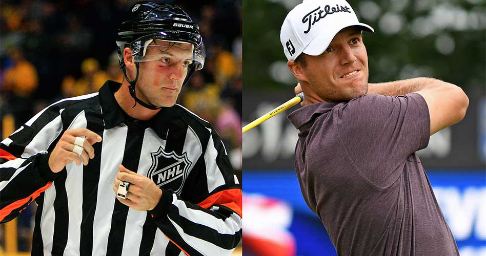 Del hielo al pasto: Arbitro del hockey de la NHL que venció al cáncer jugará el US Open en Shinnecock