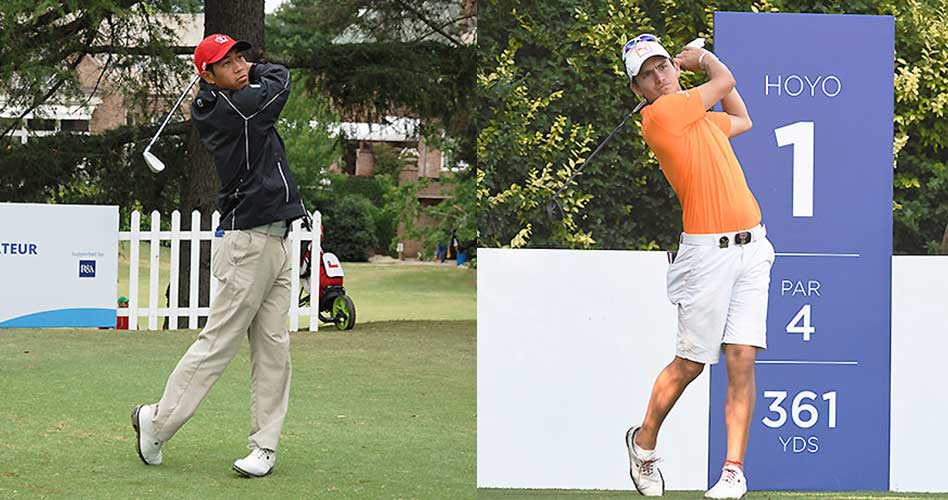 El canadiense Chris Crisologo y el colombiano Iván Camilo Ramírez, por Sudamérica en el European Amateur Championship esta semana