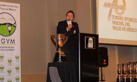 El Club de Golf La Hacienda recibe la Copa AGVM