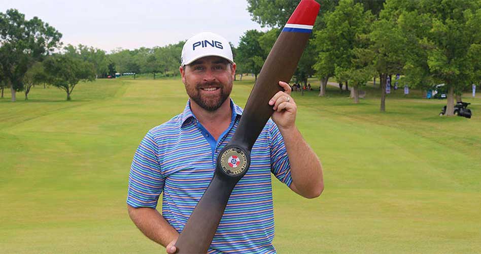 El estadounidense Brady Schnell, el campeón al final del Wichita Open