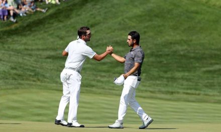 El mexicano Ancer empata el liderato en el Quicken Loans National