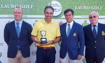 Felipe Fernández se lleva el Campeonato de España Masculino de 3ª Categoría celebrado en Lauro Golf