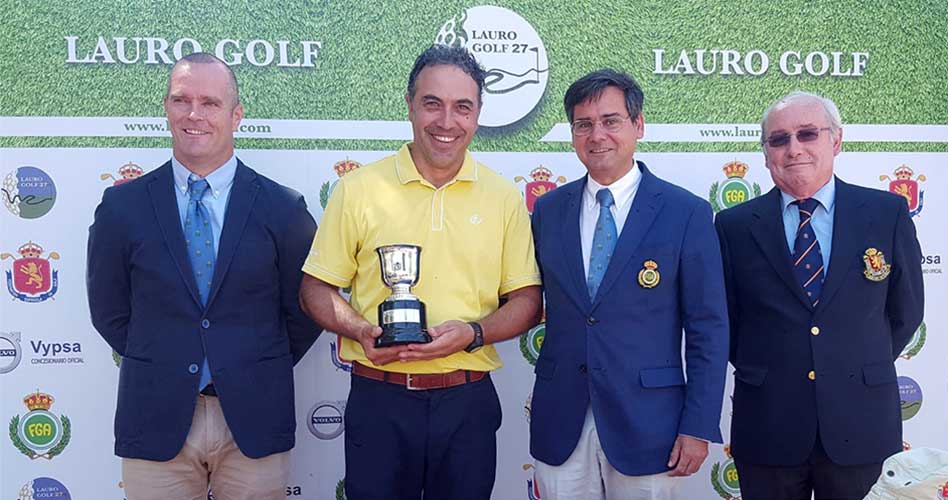 Felipe Fernández se lleva el Campeonato de España Masculino de 3ª Categoría celebrado en Lauro Golf