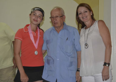 Galería, premiación del 1er Abierto Sambil Juvenil