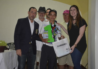 Galería, premiación del 1er Abierto Sambil Juvenil