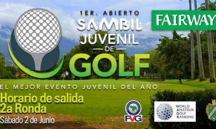 Horario de salida 3a ronda Abierto Sambil Juvenil