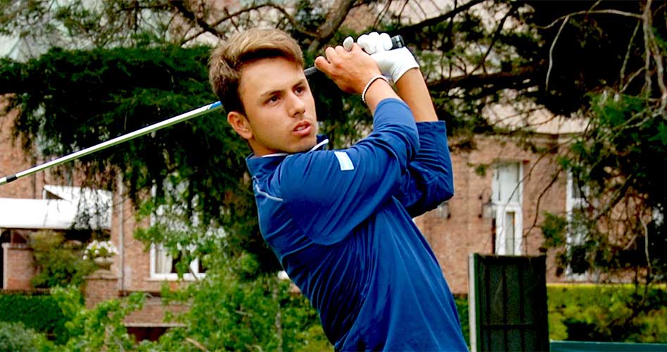 Marcos Montenegro avanza en el Amateur Championship