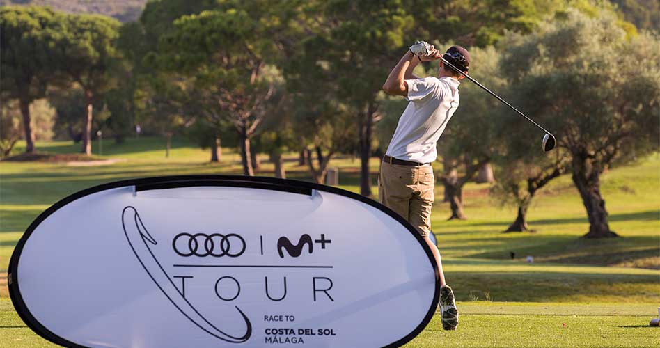 Nueva cita del Audi Movistar+ Tour Race To Costa del Sol en Club de Campo del Mediterráneo