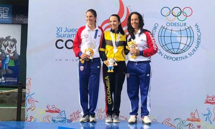Paola Moreno se cubrió nuevamente de oro, en los Juegos Suramericanos Cochabamba 2018