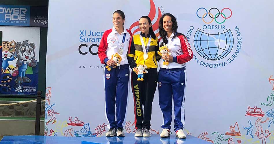 Paola Moreno se cubrió nuevamente de oro, en los Juegos Suramericanos Cochabamba 2018