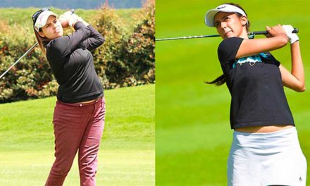 Paula Hurtado y Alejandra Cangrejo, en el ‘field’ del The Forsyth Classic del Symetra Tour