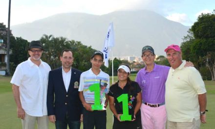 Paz y Perazzo campeones en primer Abierto Sambil Juvenil de Golf