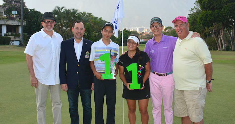 Paz y Perazzo se fueron de punta a punta en el Abierto Sambil Juvenil