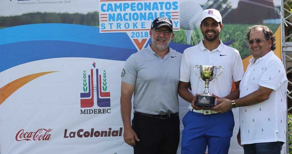 Rhadamés Peña es el nuevo campeón nacional de golf